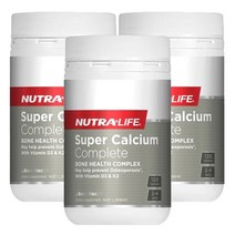 뉴트라라이프(Nutra-Life) 뉴트라라이프 슈퍼 칼슘 컴플리트 120 정 X 3개, 360정, 1세트