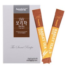 힐링 보리차 50스틱 x3박스 보리추출분말 가루 효능 리얼100% 자연건조 간편한 티 음료 이지브루 특허받은그래뉼 시원한 따뜻한 베타글루칸함량81mg, 0.5g, 150스틱