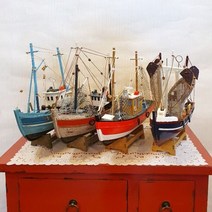 선물 장식품 바닷가 배모형 돛단배 소품 인테리어, B