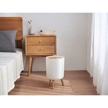 js인테리어휴지통 원목무늬 휴지통 원터치 휴지통, 대