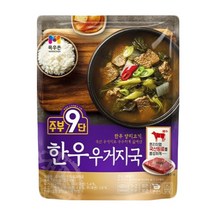 목우촌 주부9단 한우 우거지 450gx6팩 무료배송/실온 3무첨가 멸균제품 국산 한우 양지 소고기우거지국 간편식 즉석 레토르트 혼밥 한끼, 1개