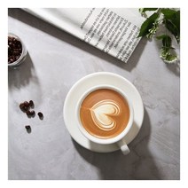 시라쿠스뉴욕 도자기 식기(카페라떼잔)