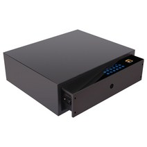 뱅크 열쇠 화재예방 도난 와이파이 전자 공인인증서 소형금고 지문 통장 이중잠금, 764 너비-귀하신 블랙-[지문+비밀번호]