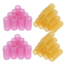 GHSHOP 40pcs 셀프 그립 헤어 롤러 컬링 컬 웨이브 집착 스틱 스타일링 도구, 다중, 여러 가지 빛깔의, 플라스틱