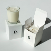 두부생활 심플 핸드메이드 소이왁스 천연캔들 집들이선물 답례품, 상탈33, 9oz