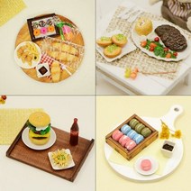 [바보사랑] 미니어처 음식만들기 DIY 키트 미니셰프컬렉션 세트A, 상세 설명 참조
