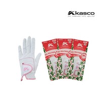 카스코 올웨더 천연양피 여성 골프장갑 양손 필드 연습용 3장 모음