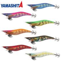 야마시타 에기왕 라이브 베이직 쉘로우 2.5호 3호 3.5호 무늬 오징어 에기, 3.5호 쉘로우, 007