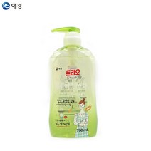 구연산 베이킹소다 물때 찌든때제거 주방세제 700ml 플라스틱 펌핑 용기형 5개입 1세트, 1개