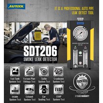 냉매누설탐지기AUTOOL자동차 연기 탐지기 오리지널 SDT 누출 진단, 한개옵션0