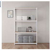 [홈던트하우스] 800x400x1200 4단 인테리어 조립식 수납선반 베스트규격, 화이트