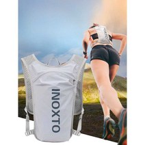러닝 등산 자전거배낭 초경량 하이킹 가방, 연한 초록색 5리터 배낭 + 250ml 물병