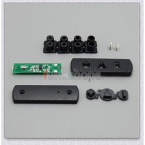 LN004797 Etymotic ER4B ER4PT ER6I 용 Hifi 마이크 볼륨 컨트롤 원격 어댑터 DIY 부품 1 세트, 한개옵션0