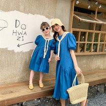 엄마랑 딸 모녀 커플룩 원피스 맘커플 여아 여름 휴가 바캉스 패밀리룩 등하원룩