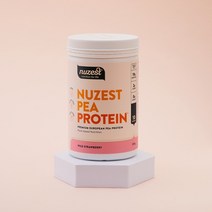 뉴제스트피 프로틴 (nuzest) 식물성 완두콩 비건 다이어트 단백질쉐이크 1통, 딸기맛