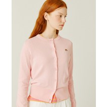 23SS [PUPPY]핑크 퍼피자수 면혼방 가디건 HSSW3BL91P1