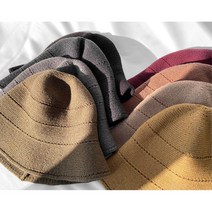 뜨개 겨울벙거지모자 바람막이 챙모자 여자벙거지 털 퍼