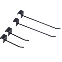 휴대폰 케이스 선반 매대 블랙 연결고리 진열 걸이 행거 후크 전시용 훅, 블랙15cm