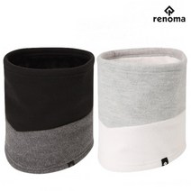 [기타] 레노마골프 남성 겨울 퍼 안감 플리스 넥워머 머플러 RMAEK4872, 옵션:[색상] 블랙