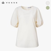 예쎄 핀턱 소매 블라우스 YU06BL02M