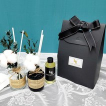 [라임블러썸] 목화 힐링 디퓨저 100ml 실내 방향제, 향:피톤치드 / 병:투명