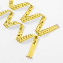 바디측정 피팅 줄자(3M) (옐로우) 의류재단 옷줄자, 상세페이지 참조