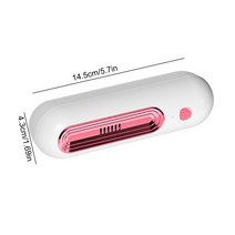 냉장고탈취기 김치 냉장고냄새제거 탈취제 냉장고 연기 냄새 반려동물 화장실 옷장용 주방 용품, 2.Rose Red