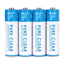 퓨어클리어 AA 2500mAh 케이스포함, 4개입, 1개