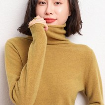 여성스웨터 목폴라 반목니트 겨울 터틀넥 100 순수 울 캐시미어 스웨터 2022 가을겨울 파일 칼라 풀오버 한국 패션 캐주얼 니트 탑 여성 자켓 긴 소매