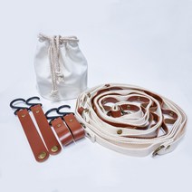 [더볼트]데이지체인 길이조절 감성 캠핑 가죽 체인 행어 + 보관가방 + 가죽후크(4p) / ** UNITEK MICRO 5핀 USB 0.5M CABLE 증정**, 더볼트데이지체인+보관가방+가죽후크(4p)