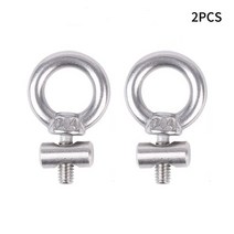 2/4/6/8pcs 스테인레스 스틸 천막 레일 Stoppers 실버 6mm 중지 Motorhome Campervan 레일/타포린, [01] 2PCS