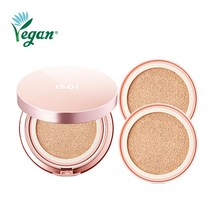 아이소이 스킨케어 비건 제로 쿠션 SPF38 PA++ 21호본품1개+리필2개 13gx3 MK003/MK004 128214