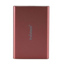 외장하드2테라 외장HDD 호환 복구 백업용 로고 휴대용 외장 하드 드라이브 usb 3.0 120g 500g 1tb 2tb 저장 hdd pc mac 태블릿 xbox ps4 23, 장미 목, 120GB