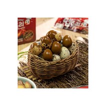 에코팜 맵추리 매운맛 훈제 메추리알 구운계란 10팩 50구, (에코팜) 맵추리 매운맛 훈제 메