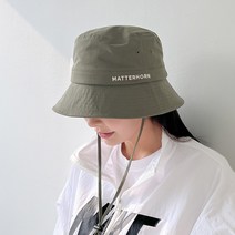 캡조아 강추 남녀공용 등산모자 스트랩 탈부착 스트링 마터호른 벙거지 버킷햇 모자