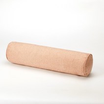 웨지 요추 척추 쿠션 튜브 통증을위한 긴 베개 실린더 바디 베드 보드 백 슬리핑 지원 베개, 20x120cm, light pink