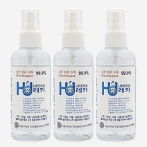 휴레카 분무기형 살균제 100ml 3개 살균 항균 소독