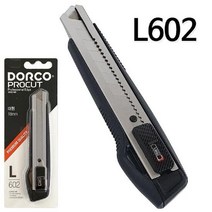 도루코 (L602 커터기) 대형 18mm 컷터 카타칼 사무용 도루코커터, 단품