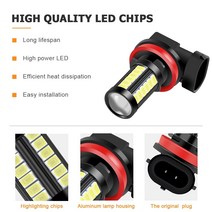 자동차 라이트 2x 자동차 안개등 H11 Led 램프 H7 9005 HB3 HB4 H9 H8 H16 PSX24W P13W 흰색 노란색 아이스, 01 H8, 01 Blue
