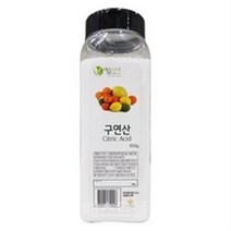 이슬나라 구연산 650g, 3개