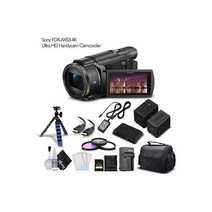 소니 FDR-AX53 4K Ultra HD Handycam 캠코더 - Starter 셋
