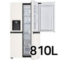 LG전자 오브제컬렉션 얼음정수기냉장고 J814MEE35 pnk