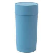 SKCAMEL 10리터 스윙 휴지통 / 종량제 쓰레기통, 블루민트, 1개
