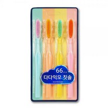 다다익모 칫솔세트 4개입/탄력미세모/왕칫솔/큰헤드