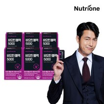 뉴트리원 정우성 비오틴블랙 5000 6박스(6개월분), 30정, 6개