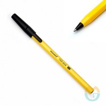 위아리턴 (모나미) 1P 1.0MM 153 스틱볼펜(흑) 빅펜 사무볼펜 사무용볼펜