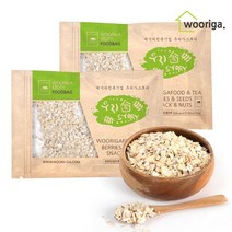 압착 귀리 오트밀 1kgx2봉, 오트밀 1kg 2봉, 2봉, 1000g