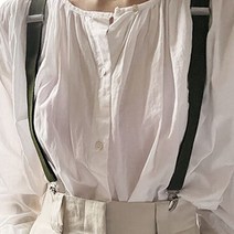 카키 여자멜빵 여성멜빵벨트 청바지 면바지용 집게형