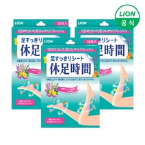 휴족시간 휴족시간 쿨링시트 18매입 X 3개 (총54매), 18개입