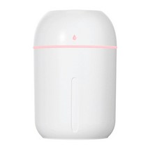 공기청정기미니 초음파 가습기 330ML 저소음 USB 에센셜 오일 디퓨저 청정기, 01 WHITE